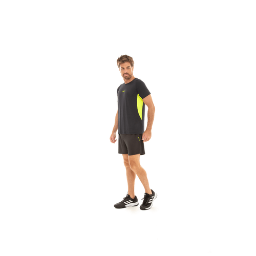 Camiseta Cut Out Neon Black